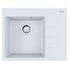 Zlewozmywak wbudowywany Fragranit + Centro CNG 611-62 TL ociekacz z prawej strony Biały Polarny Franke 114.0633.130 - small