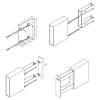 Cargo 150mm grafit / metal., mocowanie lewe Lamina VIBO (ELQGM152SXLGM), nie drogie - zdjecie №3 - small