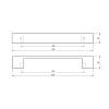 Uchwyt Ferro Fiori M 0050.192 nikiel, nie drogie - zdjecie №3 - small