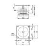 Nóżka meblowa regulowana, Ø 50 mm, h=50-65 mm, max 80 kg, czarny, zdjecie - zdjecie №4 - small