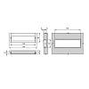 Uchwyt Ferro Fiori M 0010.128 aluminium, zamowienie - zdjecie №6 - small