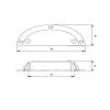 Uchwyt Marella CL 15120.64 chrom, zdjecie - zdjecie №4 - small