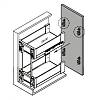 Cargo 450mm grafit/szkło, Essence VIBO (EGTGM45B2EVGFOF), od producenta - zdjecie №8 - small