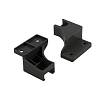 Łącze relingu i tylnej ściany Muller Box profi line antracyt - small