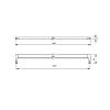 Uchwyt Cosma M 827. L=1200mm aluminium, zdjecie - zdjecie №4 - small