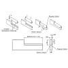 Uchwyt Cosma M 766 L=3270mm biały, 19 mm (m.b.), cena od producenta - zdjecie №9 - small