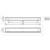Uchwyt DU 03 AL/192 UA 03 COO/192 aluminium, zdjecie - zdjecie №4 - small