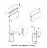 Profil wpuszczany - uchwyt Ferro Fiori M 8030 czarny anodowany, 18mm, nie drogie - zdjecie №3 - small