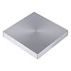 Mocowanie UV do szkła M10 kwadratowy 60x60mm, metal, aluminium - small