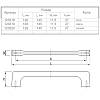 Uchwyt F1092 / 128 chrom, zdjecie - zdjecie №4 - small