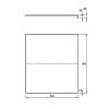 Tacka aluminiowa 500xL563 Scilm, kupic - zdjecie №2 - small