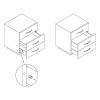 Easys Odbojnik wpuszczany we front szuflady (9082365) Hettich, cena - zdjecie №5 - small