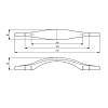 Uchwyt Marella M 15098.160 złoto, zdjecie - zdjecie №4 - small