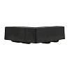 Kółko-nóżka plastikowa HTS 527, h=45mm, 120x120mm, czarny, kupic - zdjecie №2 - small