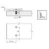 Prowadnik krzyżakowySensys dystans 3 z eurowkrętami (9071627) Hettich, zdjecie - zdjecie №4 - small