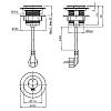 VersaTAG Blok gniazdowy pojedynczy, 1 gniazdo + 1 USB(A) (5V, 2.1A), 110-220V, 16A, IP20, czarny, zdjecie - zdjecie №4 - small