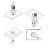 VersaTAG Blok gniazdowy pojedynczy, 1 gniazdo + 1 USB(A) (5V, 2.1A), 110-220V, 16A, IP20, czarny, zamowienie - zdjecie №6 - small