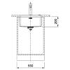 Zlewozmywak wbudowywany stalowy Mythos MYX 110-45 Stal szlachetna szczotkowana Franke 122.0624.555, zamowienie online - zdjecie №7 - small