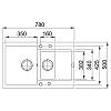 Zlewozmywak wbudowywany Fragranit+ Maris MRG 651-78 Czarny mat Franke 114.0675.991, kupic - zdjecie №2 - small