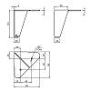 Nóżka meblowa, NA 051C00 h=100mm, max 250kg, czarny, zdjecie - zdjecie №4 - small