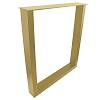 Podstawa do stołu typu O, 600x80mm, h=725mm, złoto, kupic - zdjecie №2 - small