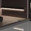 KIARO aluminiowy profil dla mechanizmu, grafit L550mm, Italiana Ferramenta, kupic - zdjecie №2 - small