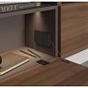 Komplet mechanizmu barkowego KIARO EASY soft (lekki)/antracyt/mocowanie frontu wpuszczane Italiana Ferramenta, kupic - zdjecie №2 - small
