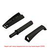 Mechanizm P2O PIN Strong, antracyt, nakładany, krótki tłoczek (9089635) Hettich - small