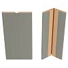 Profil MDF 2002 728 Szary Jedwab Soft Touch 2800x48x3mm - small
