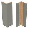 Profil MDF 2002 728 Szary Jedwab Soft Touch 2800x48x3mm, kupic - zdjecie №2 - small