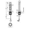 ELEKTRIMA TUBUS Przedłużacz biurkowy wpuszczany okrągły 60mm, 3x sztuki, 2xUSB 2.4A 5V szary, cena - zdjecie №5 - small