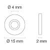 Płyta uderzeniowa do magnesu D=15mm, kupic - zdjecie №2 - small