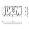 Organizacja OrgaTray 740 srebrna, plastikowa L=500 W=1200 AvanTech YOU (9302723) Hettich, kupic - zdjecie №2 - small