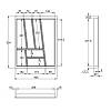 Organizacja OrgaTray 740 biała, plastikowa dł.=550mm szer.=500mm AvanTech YOU (9302754) Hettich, kupic - zdjecie №2 - small