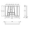 Organizacja OrgaTray 740 biała, plastik L=550mm W=800mm AvanTech YOU (9302756) Hettich, kupic - zdjecie №2 - small