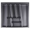 Organizacja OrgaTray 740 antracyt, tworzywo sztuczne L=500 W=600 AvanTech YOU (9302773) Hettich - small