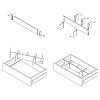Organizacja OrgaStore 820 antracyt, metal, szer.=900mm Atira (9194863) Hettich, zamowienie - zdjecie №6 - small