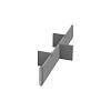 Organizacja OrgaStore 830 srebrny, metal, szer.=1000mm AvanTech YOU (9230200) Hettich, kupic - zdjecie №2 - small