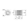 Komplet złączy Cabineo 8 M6 do płyt 14-16mm, biały, Lamello, od producenta - zdjecie №8 - small