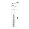 Zestaw: opona do występów L=2000 Muller 1szt z kotwami do betonu D=8 L=60 14szt, zdjecie - zdjecie №4 - small