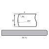 Blat ARPA 3272 CLIFF wilgocioodporna, 4200х600х40mm, kupic - zdjecie №2 - small