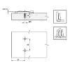 Prowadnik krzyżakowy Sensys dystans 1,5 z wkrętami regulacja 5mm i mimośrodem (9071656) Hettich, nie drogie - zdjecie №3 - small