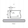 Blat Luxeform W131-2 U Marmur Imperatorski 3050х700х38mm, kupic - zdjecie №2 - small
