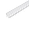 Profil do taśmy LED, WPUSZCZANY Z OSŁONKĄ L=3 m, aluminium, biały mat - small