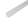 Profil do taśmy LED, WPUSZCZANY Z OSŁONKĄ L = 3 m, aluminium, srebro anodowane - small