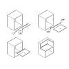 Kątownik aluminiowy 10x10x1mm L=2m, biały, nie drogie - zdjecie №3 - small