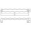 Uchwyt Ferro Fiori M 0400.192 nikiel polerowany, zdjecie - zdjecie №4 - small