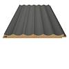 Panel ścienny AGT LB-2050 726 Ciemnoszary jedwab 2800х144х18mm (op. 4 szt.), kupic - zdjecie №2 - small
