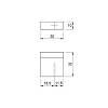 Gałka Ferro Fiori M 0085.01 dąb |aluminium, nie drogie - zdjecie №3 - small