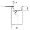 Zlewozmywak wbudowywany Tectonite® Sirius S2D 611-78 Beżowy Franke 143.0676.419, nie drogie - zdjecie №3 - small